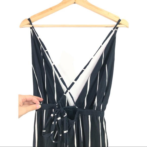 Faithful The Brand - Shutterbabe Jumpsuit Deep Navy / White - S - Picture 5 of 7